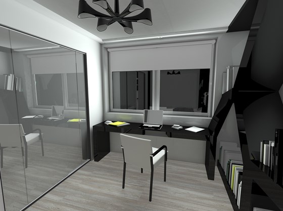 Интерьеры :  Neo's apartment