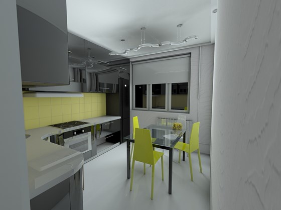 Интерьеры :  Neo's apartment