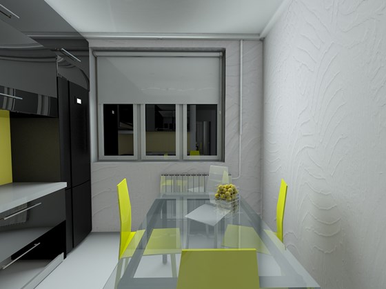 Интерьеры :  Neo's apartment